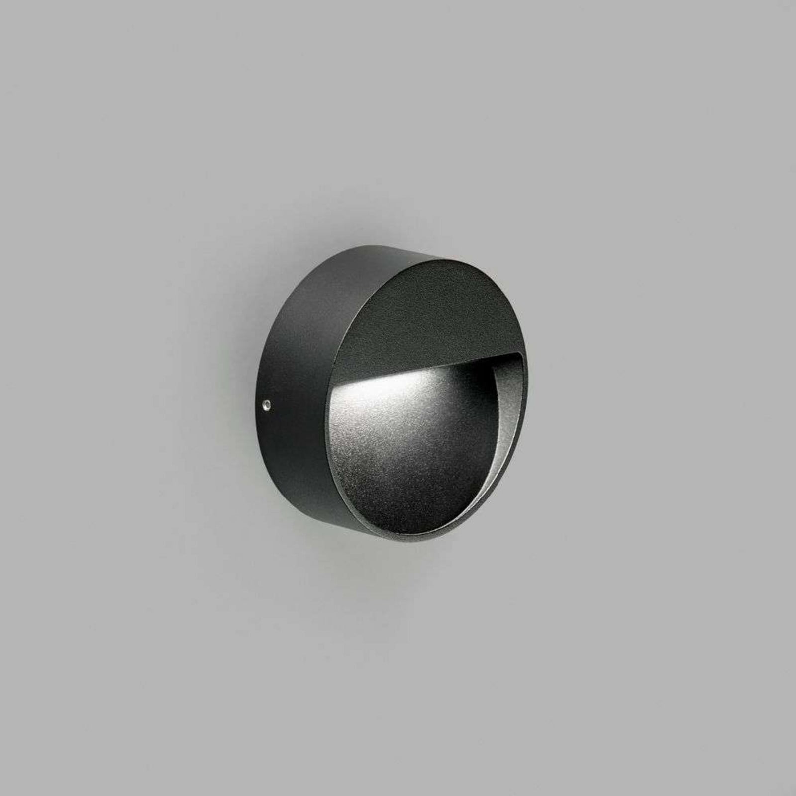 Serious 1 Væglampe IP54 2700K Black LIGHT-POINT - Terrasse - Aluminium