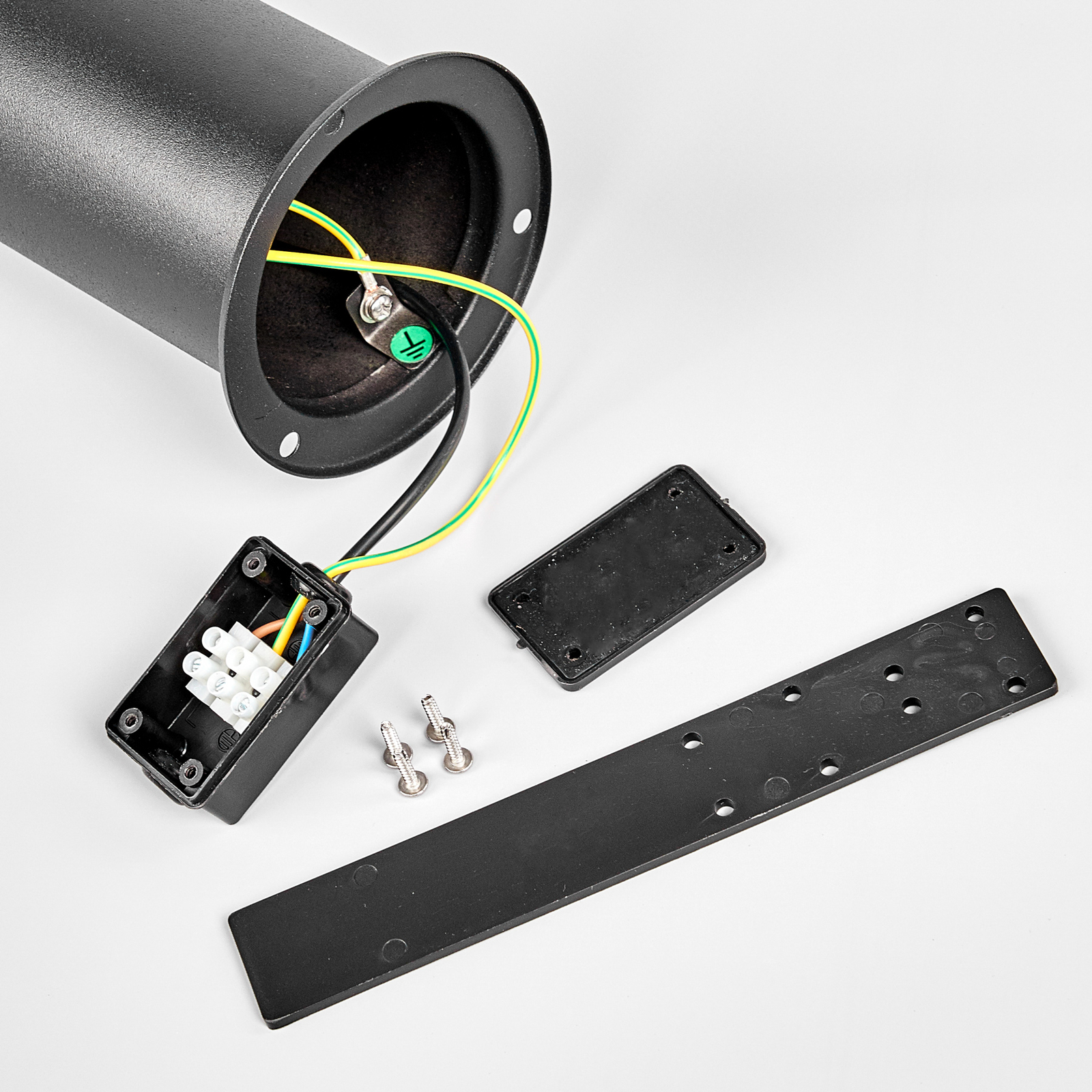 Lanea LED Tuinlamp Black/Clear - Lindby