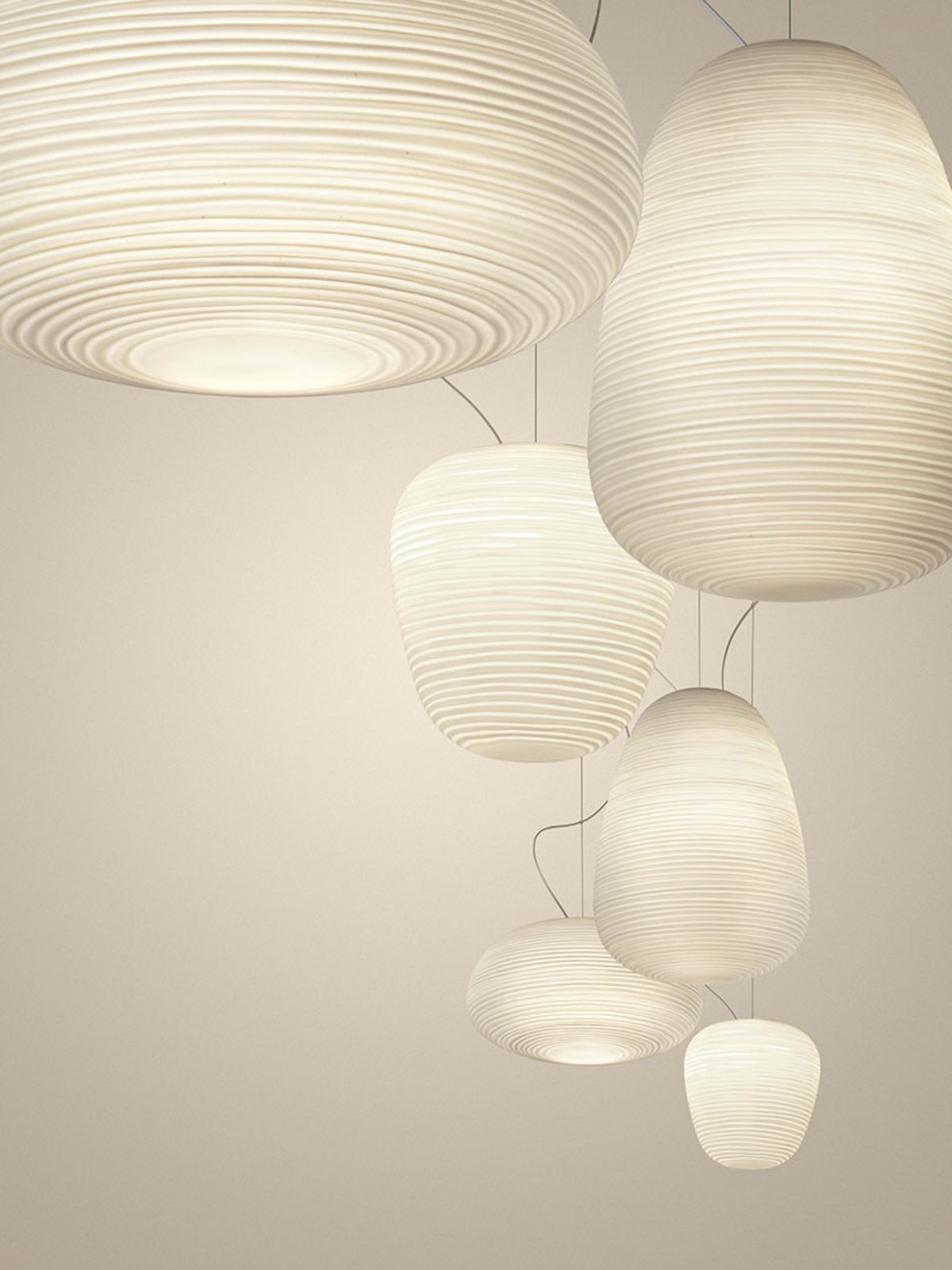 Rituals XL Lustră Pendul White - Foscarini