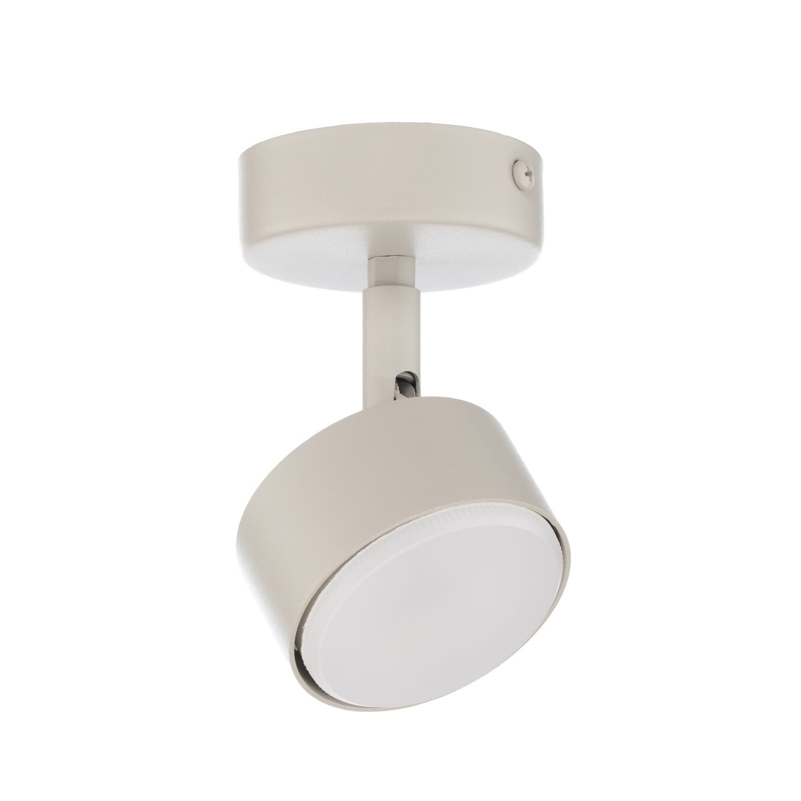 Deckenstrahler Nemo, 1-fl., grau-beige, beweglich, GX53