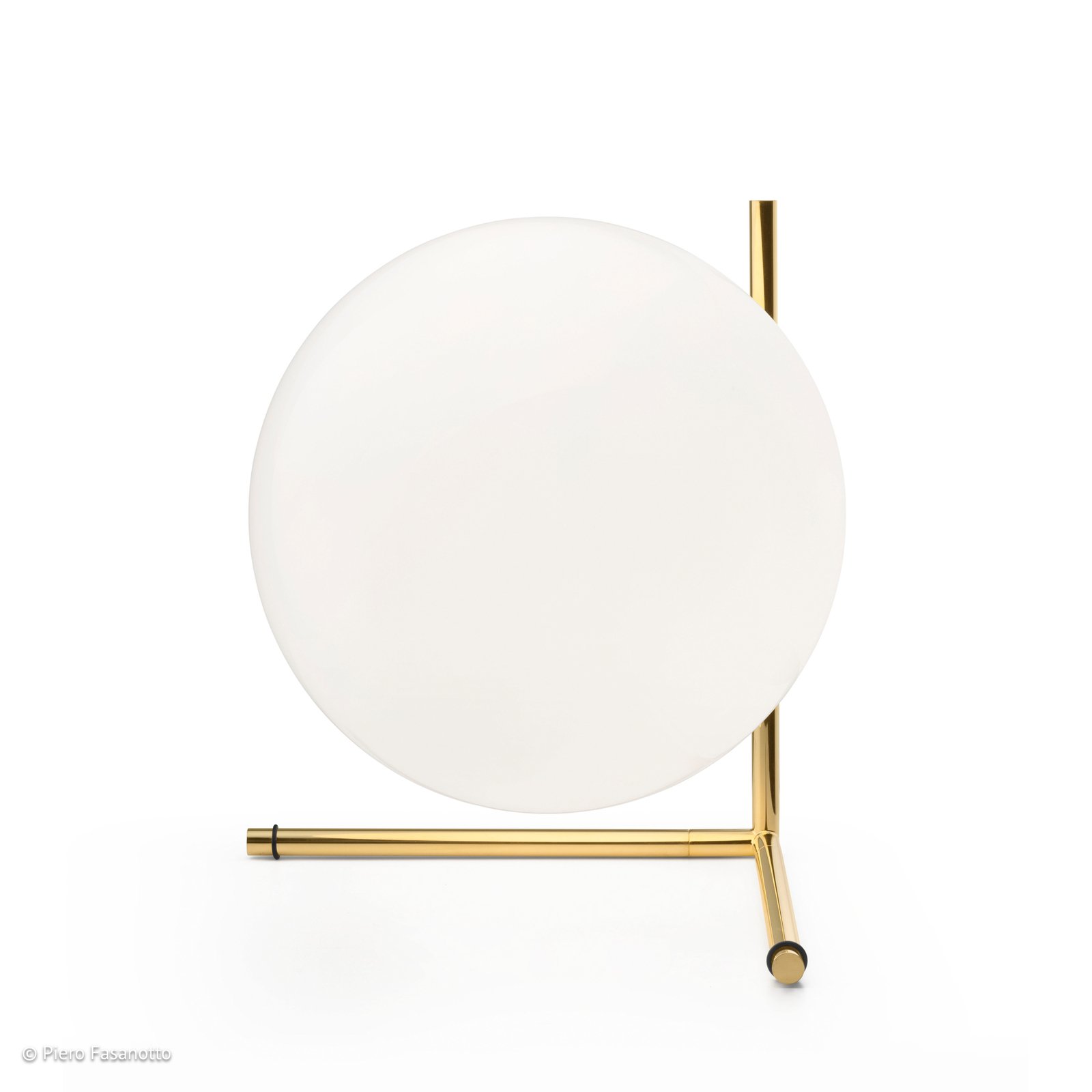 FLOS table lamp IC T3 10th Anniversary, gold-plated, dimmable