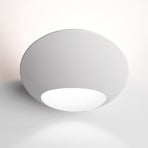 Luceplan Garbì LED wall light, white, 2,700 K