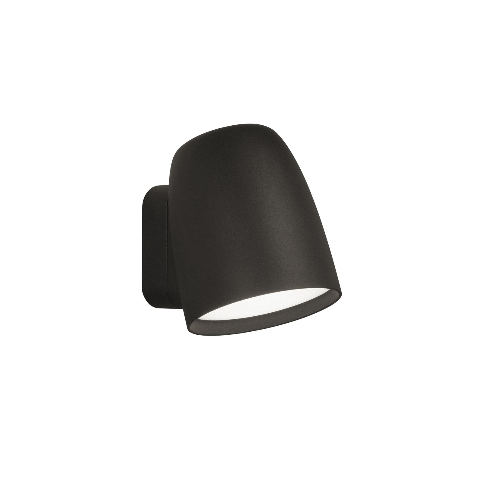 Bover LED lampă de perete pentru exterior Nut, gri deschis, aluminiu