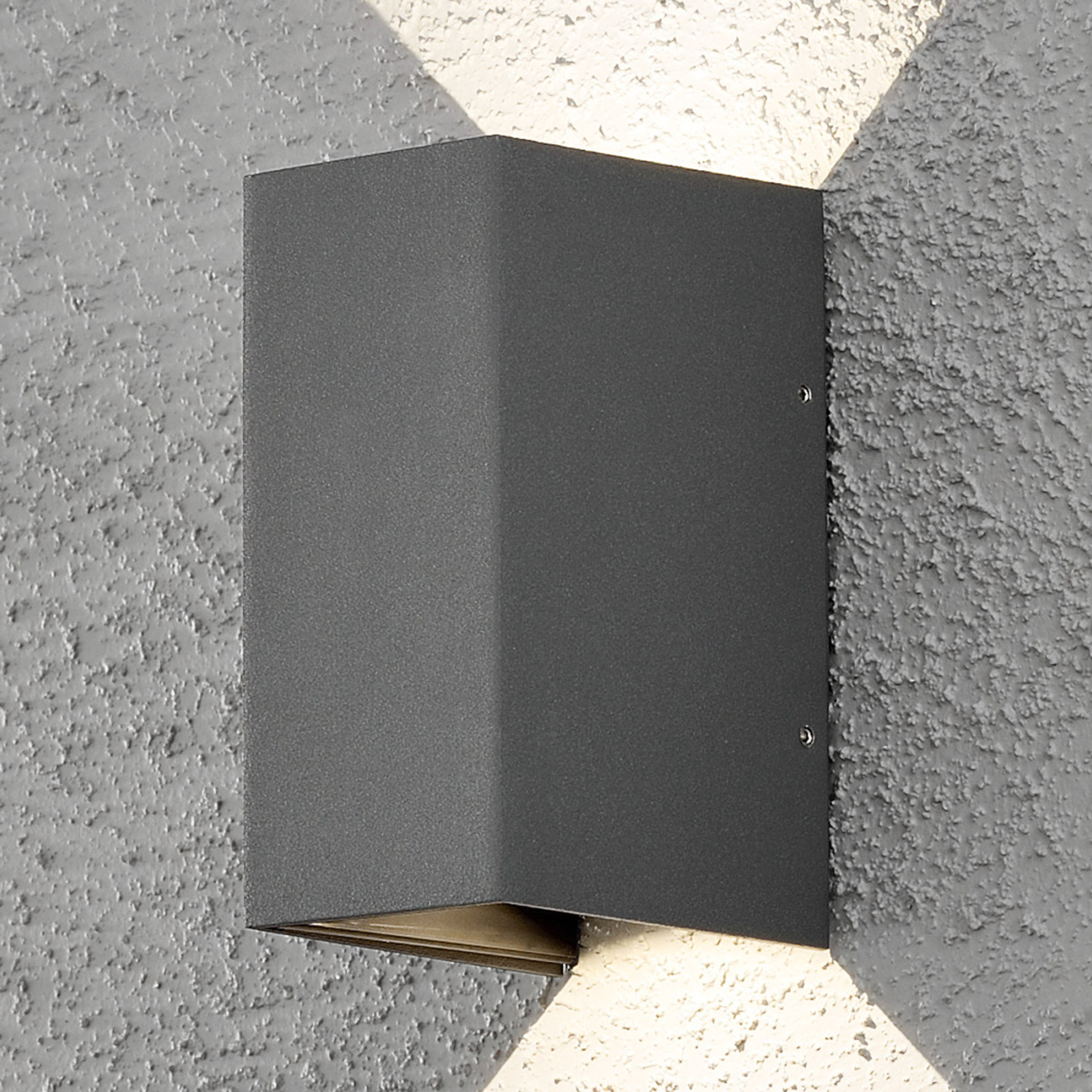 LED-Außenwandleuchte Cremona 8 cm anthrazit 