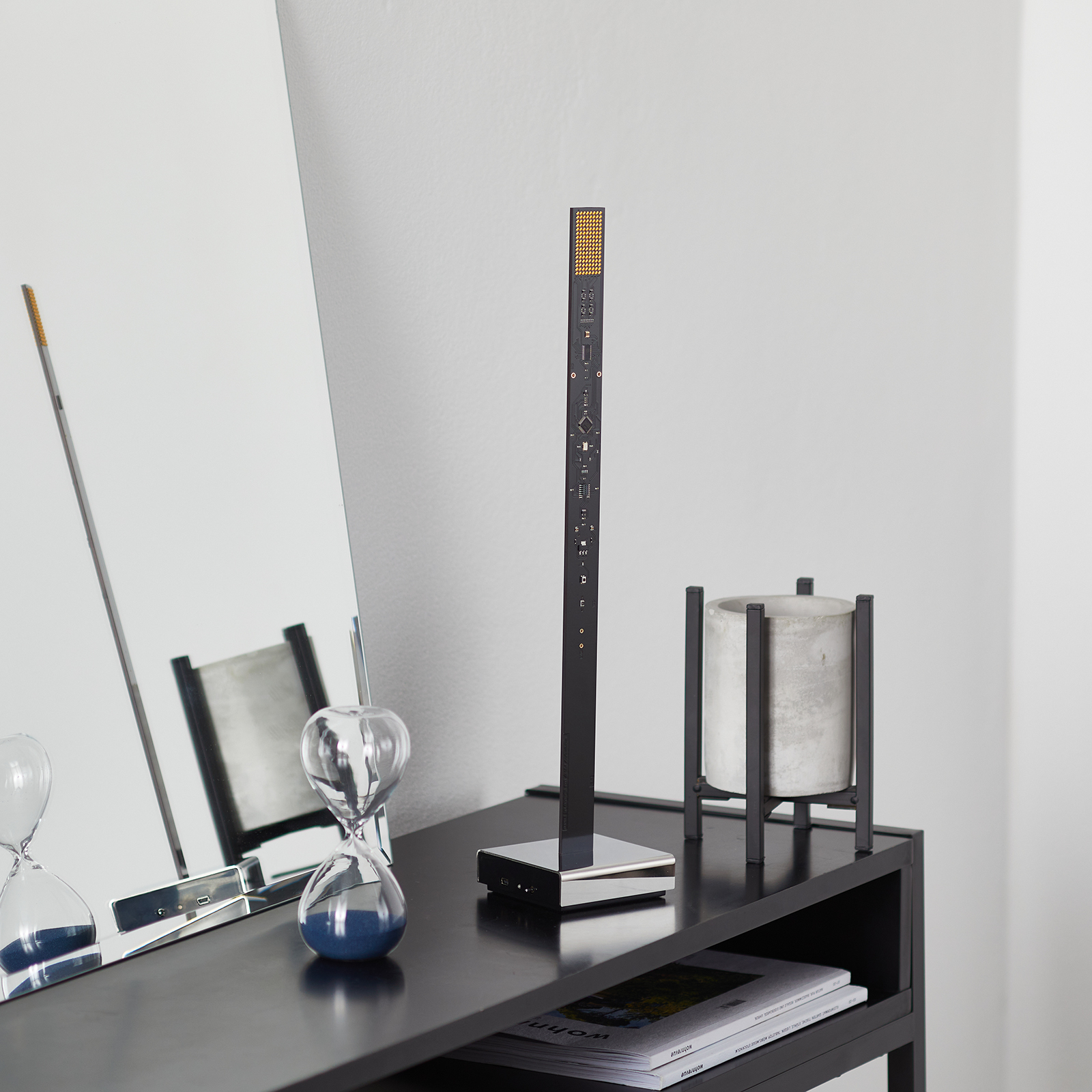 My New Flame Portable Lampe de Table Noir - Ingo Maurer