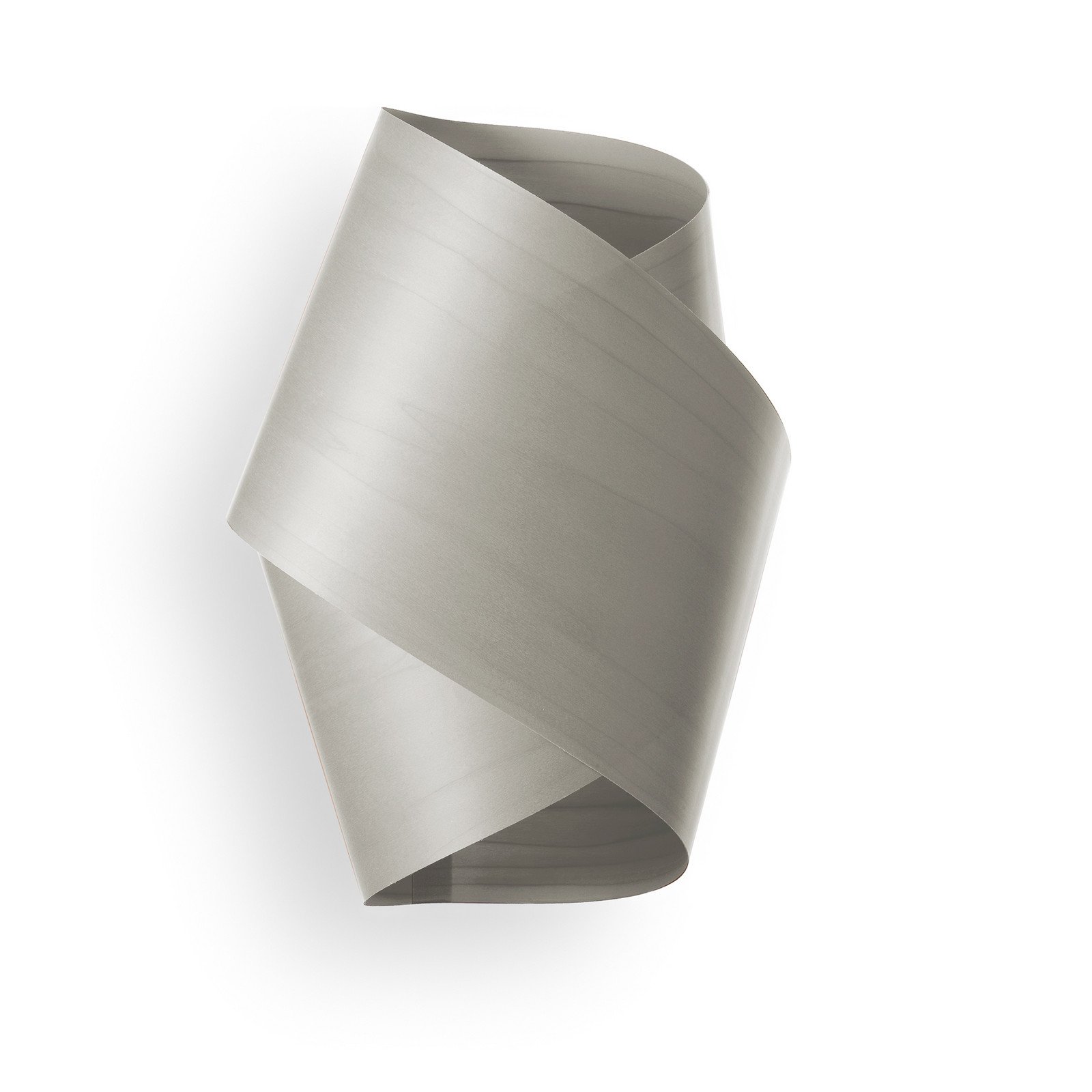 LZF LAMPS Aplică de perete LZF Orbit gri lățime 19 cm lemn - Camera de zi / sufragerie - Design