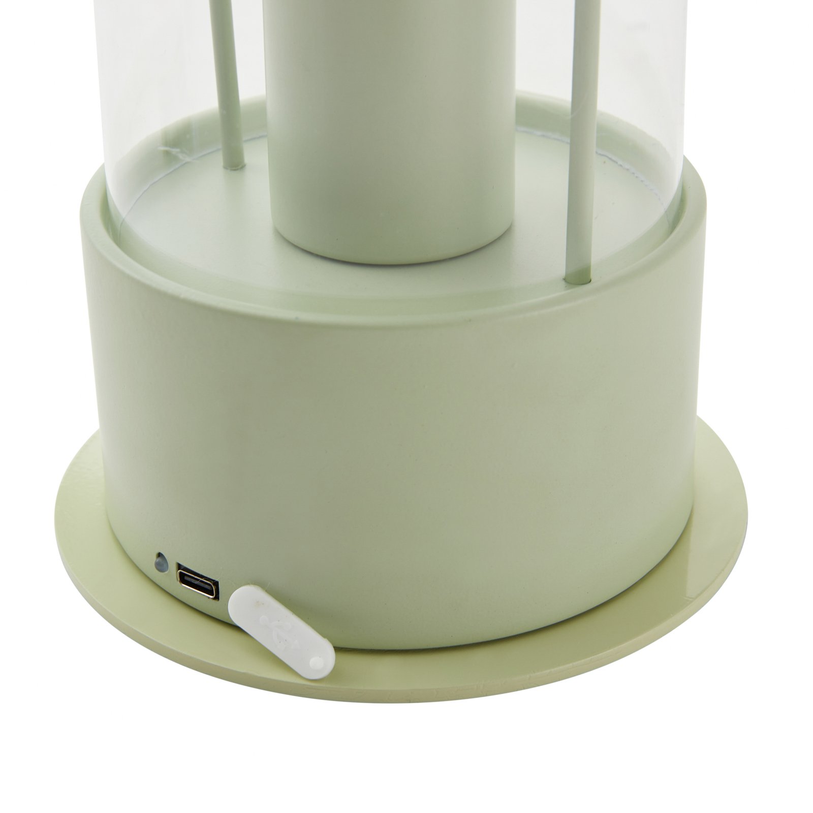 Yvette Portable Asztali Lámpa IP44 Green - Lindby