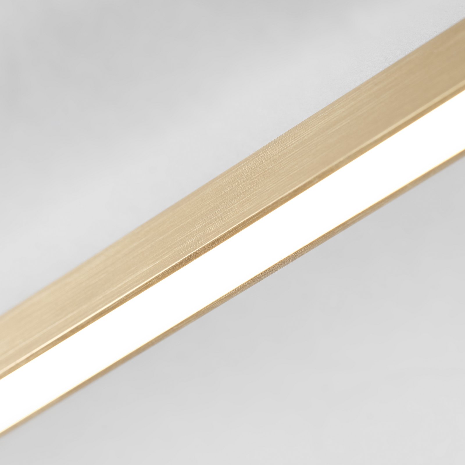 Stripe C/W LED-Lichtleiste messing, 150cm, CCT - Light-Point