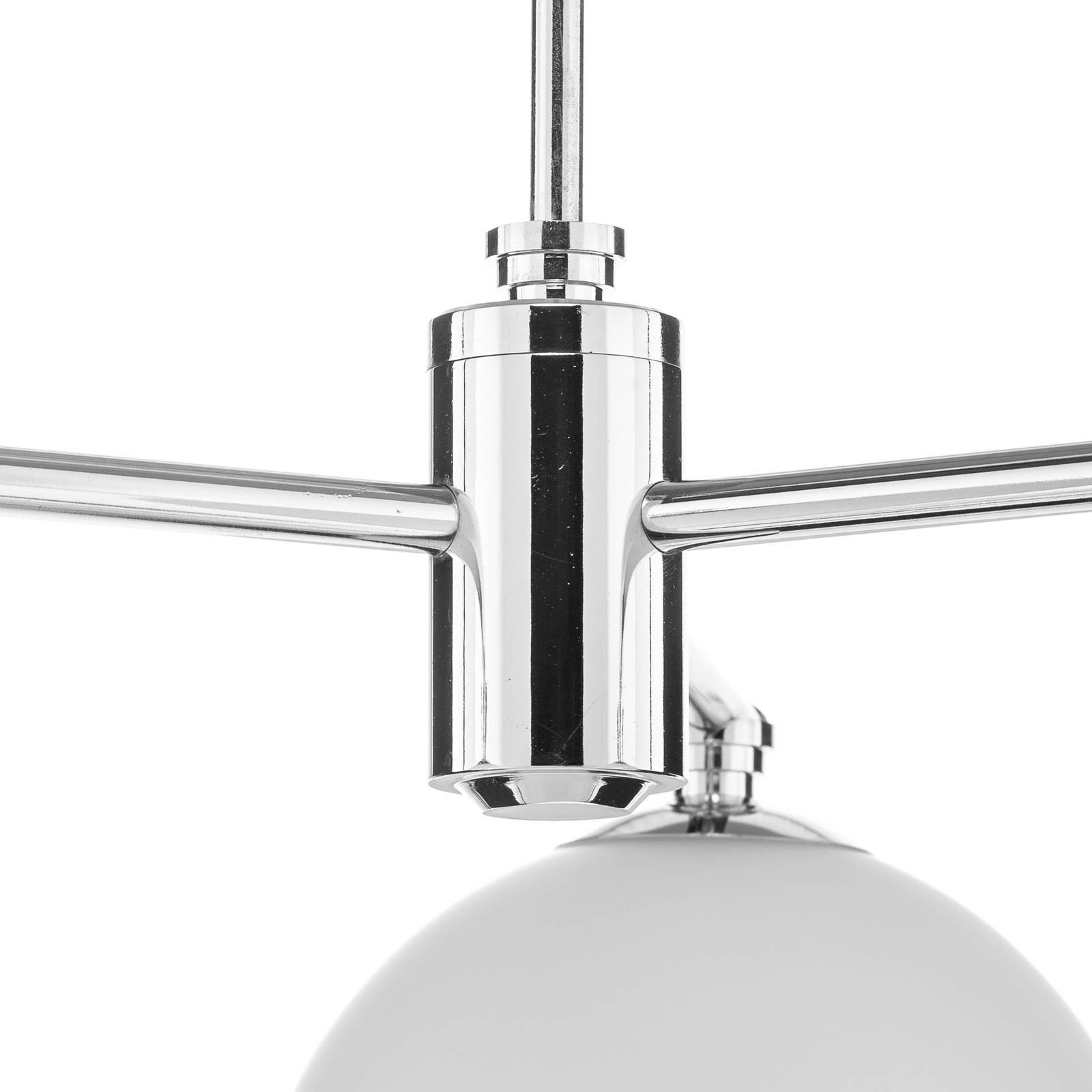 Lampa wisząca Mina 3-punktowa, chrom matowy