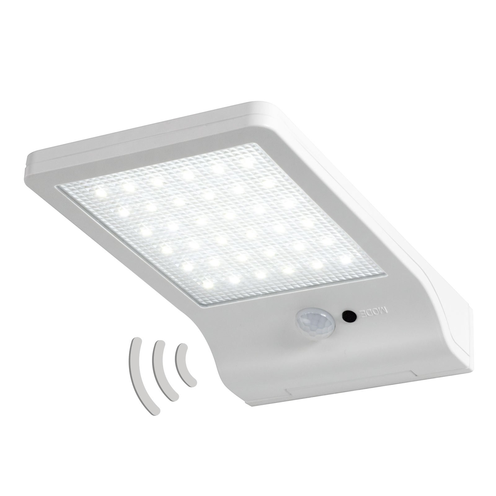 LEDVANCE DoorLED LED ηλιακό φωτιστικό τοίχου σε λευκό χρώμα