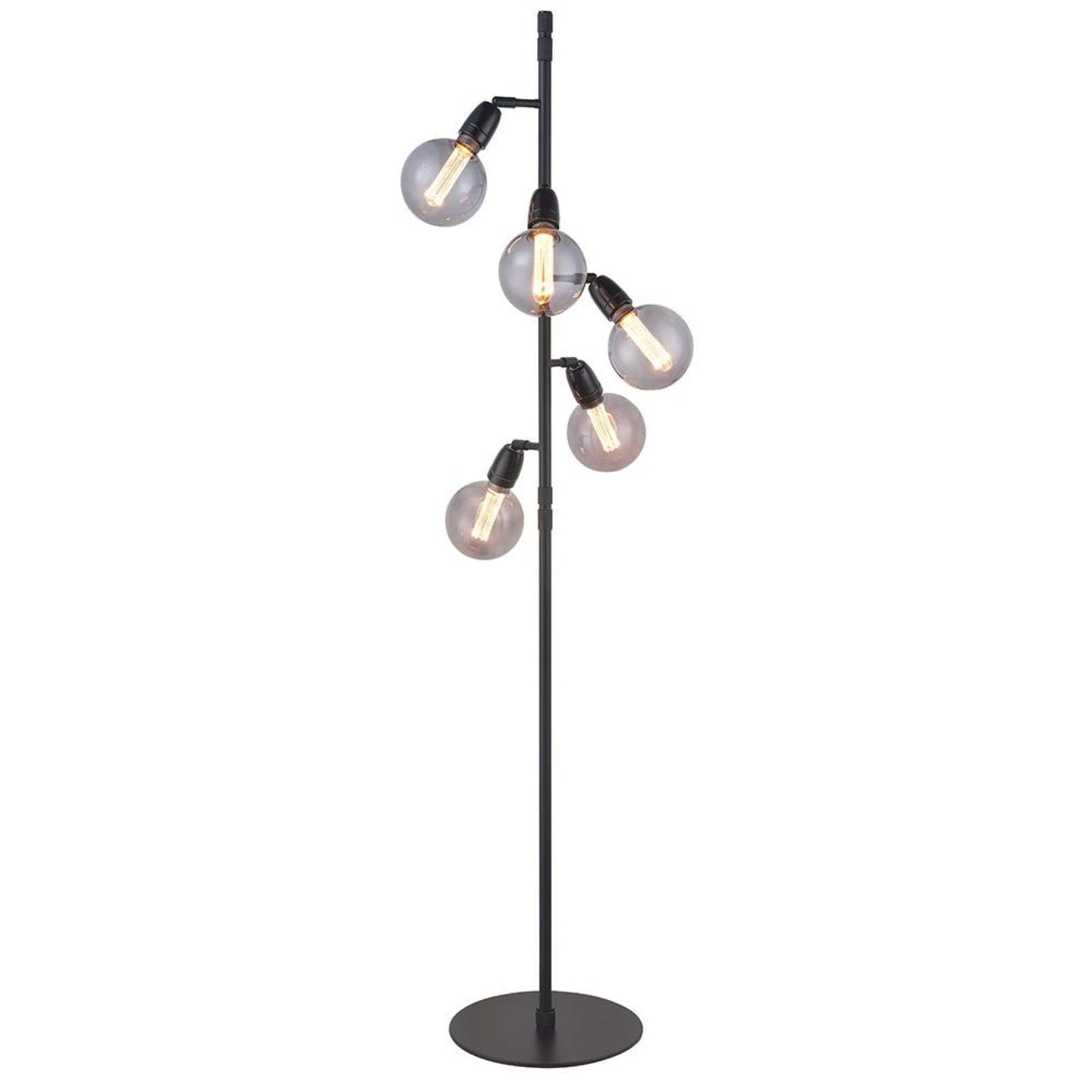 Compass Floor Lamp Black - Halo Design