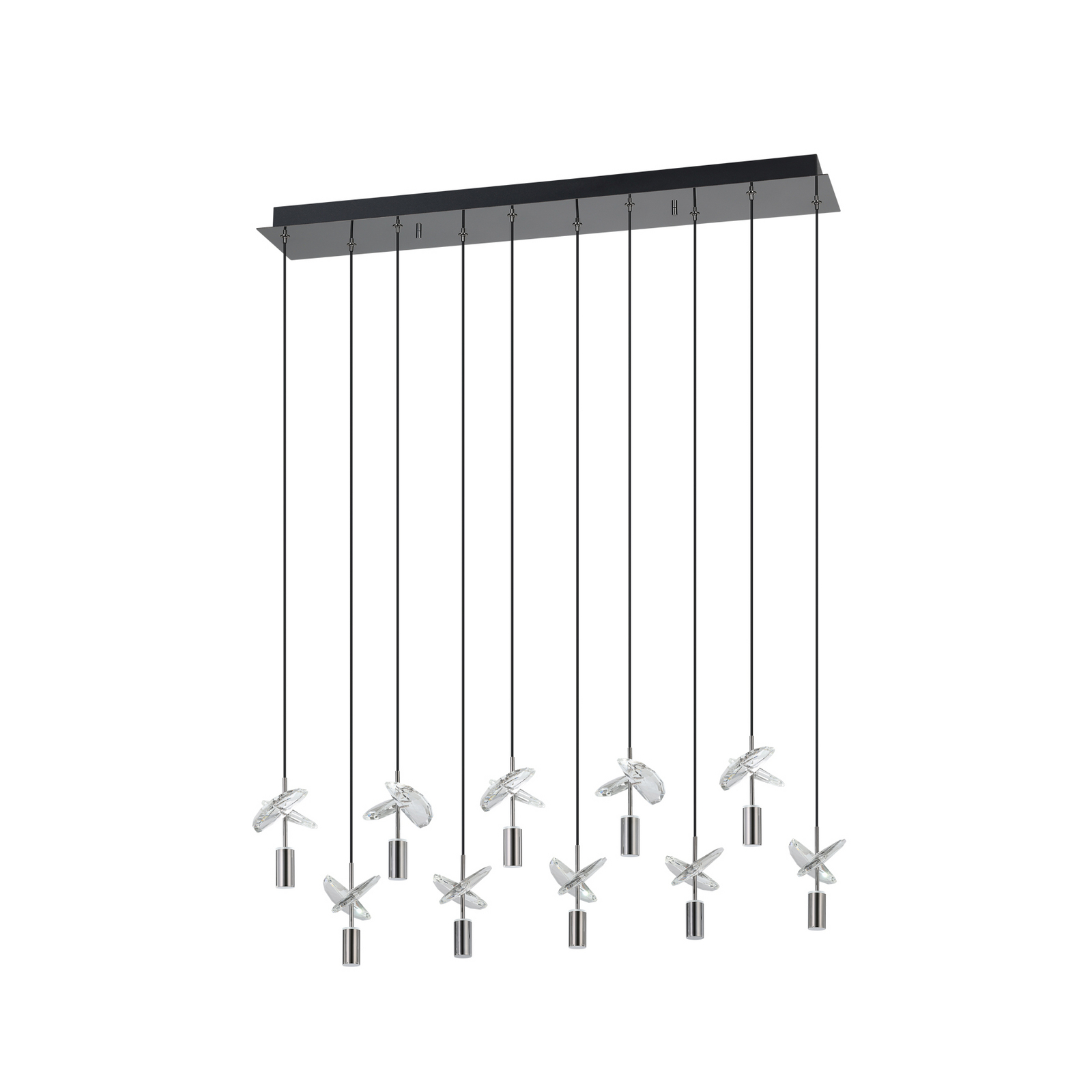 Suspension LED Comareira nickel 91 cm CCT - Stars of Light