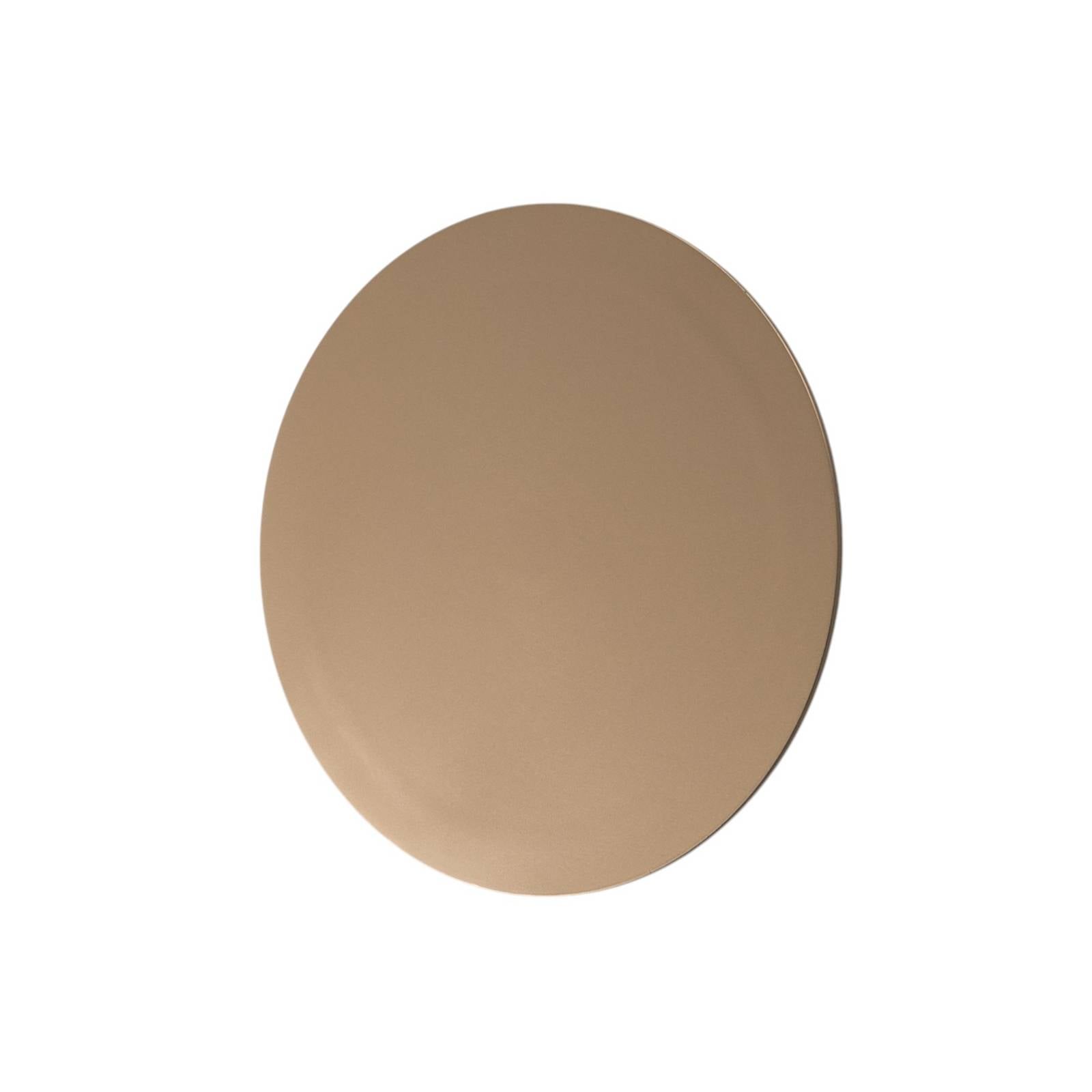 LED-Wandleuchte Orios Plus, gold, Ø 30 cm, Stahl