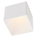 GF design Blocky recessed lamp IP54 white