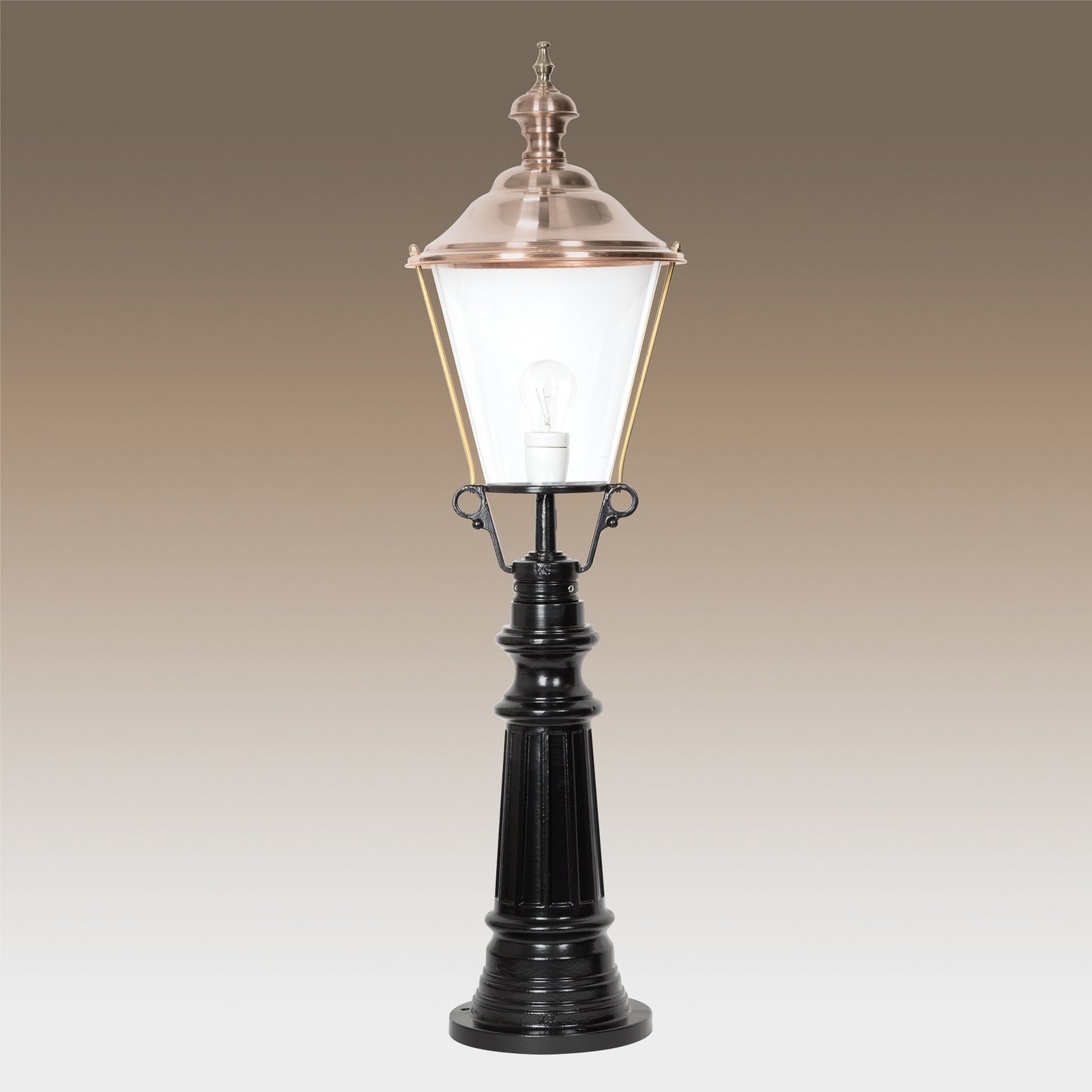 Borne lumineuse Timor, noir