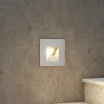 Arcchio Wandeinbauleuchte Zamo, G9, silber, 12 cm, IP65