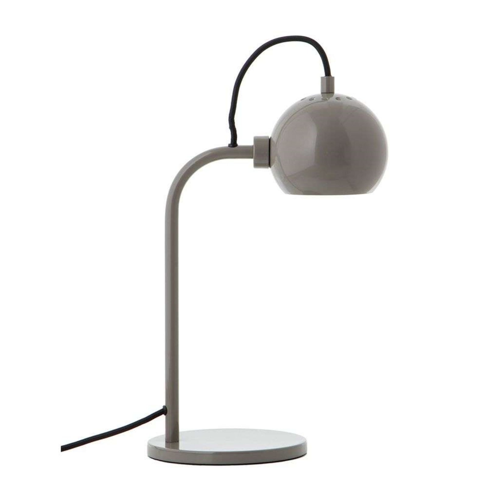 Ball Stolna lampa Glossy Warm Siva - Frandsen