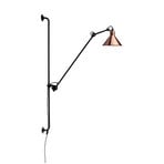 214 Applique Round nero/rame/bianco - Lampe Gras