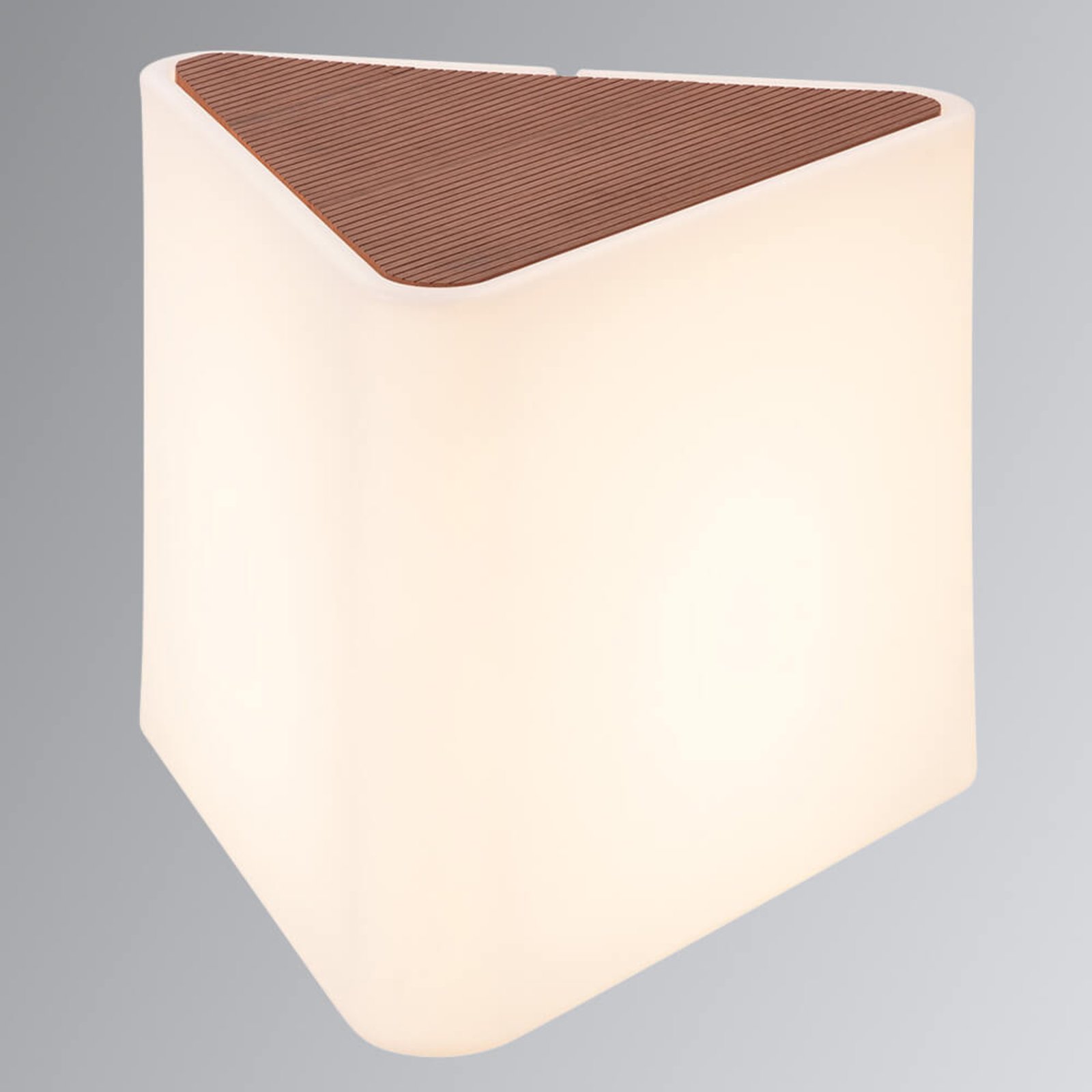 SLV Kenga outdoor decorative light, plastic, steel, E27, 24 W, energy efficiency: A++, L: 51 cm, W: 45 cm, H: 45 cm