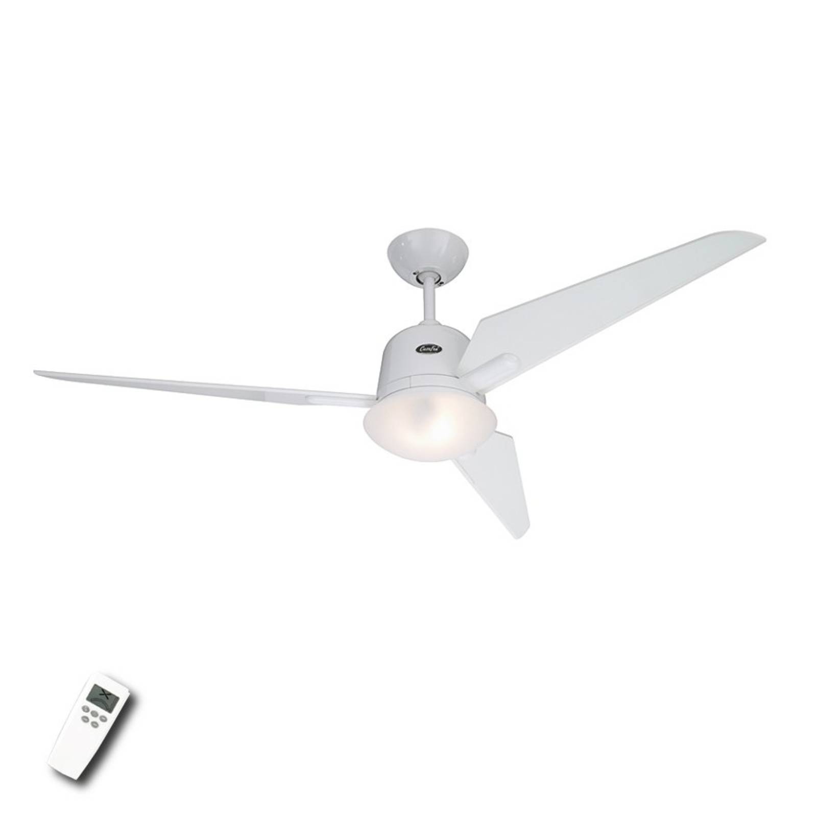 Levně Stropní ventilátor Eco Aviatos, bílý 132 cm