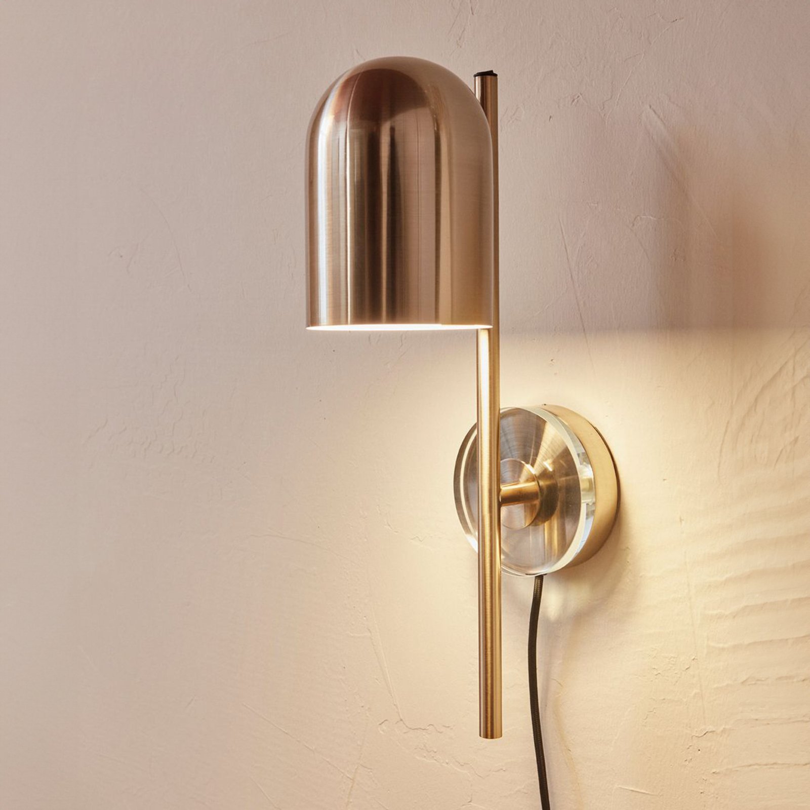 Luceo Wandleuchte Gold/Klar - AYTM