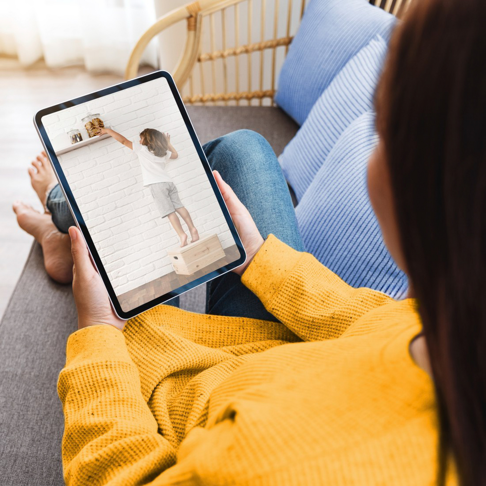 Cámara inteligente para interiores Hama, sensor de audio bidireccional, WLAN Cámara inteligente para interiores Hama, sensor de audio bidireccional, WLAN