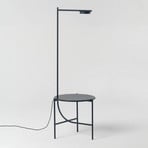 GRUPA Igram lampe sur pied acier et céramique noir