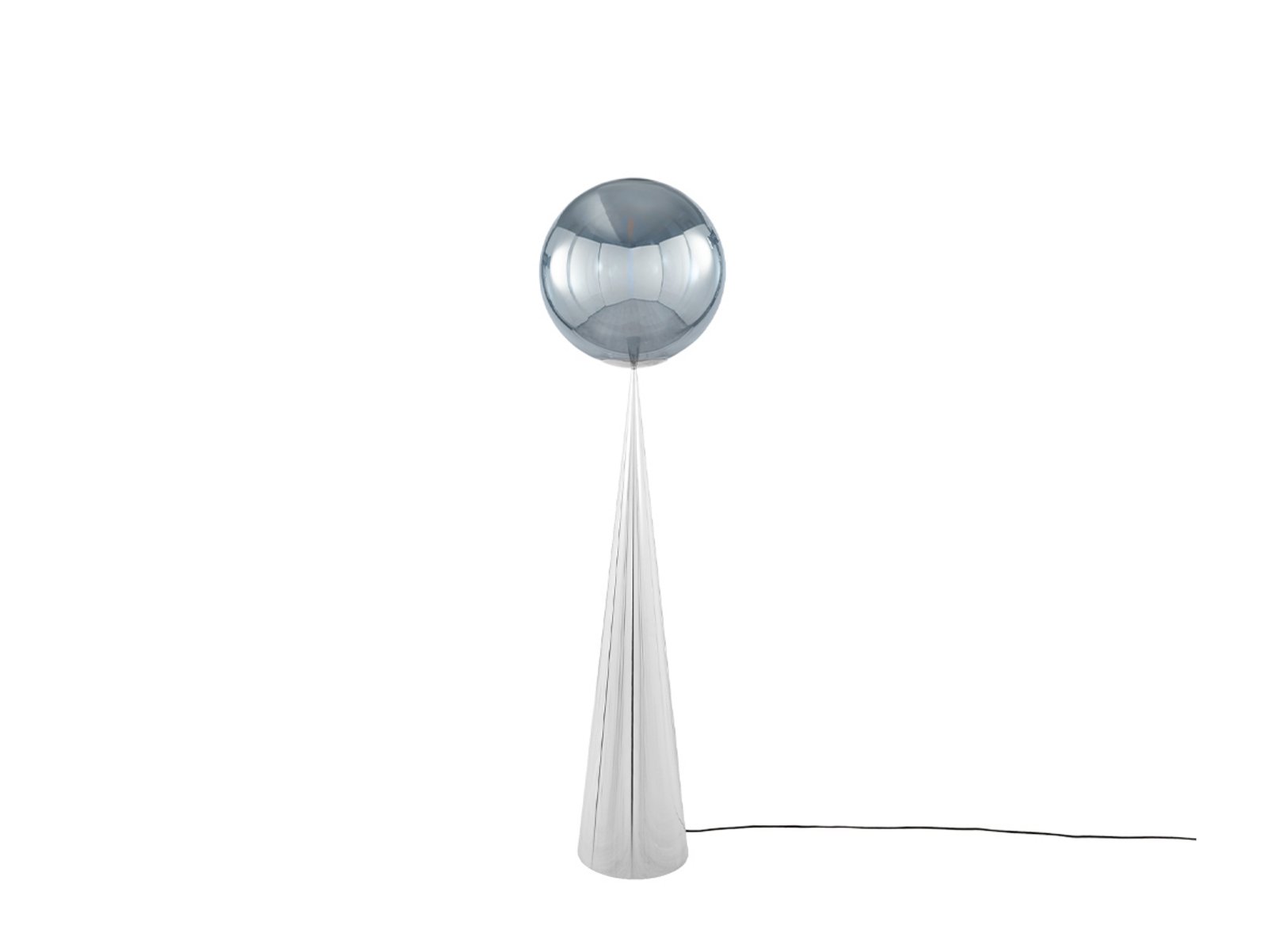 Globe Fat Golvlampa Silver/Silver - Tom Dixon