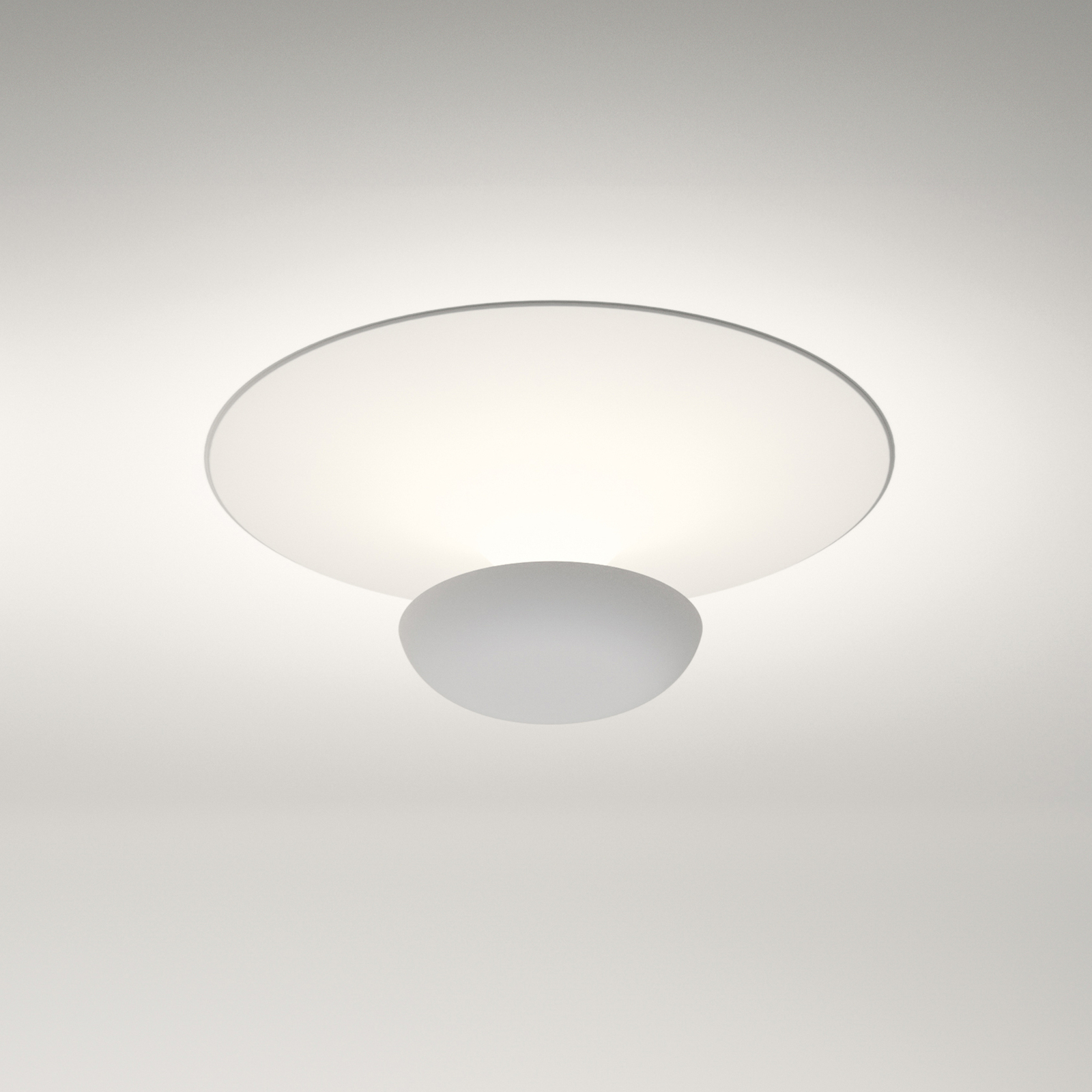 Vibia Funnel LED ceiling light white Ø 16cm 2,700K