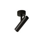 Spot soffitto MIB con attacco GU10, nero