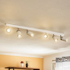 Downlight Joker, blanco/plateado, 6 luces