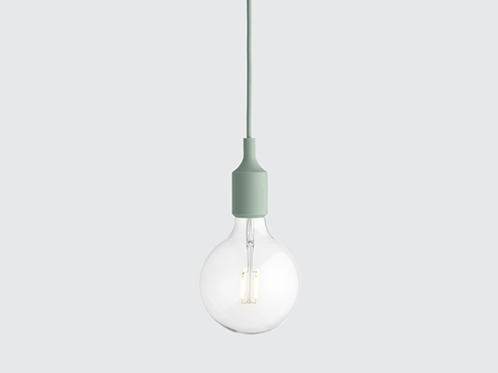 E27 Závěsná Lampa Light Green - Muuto