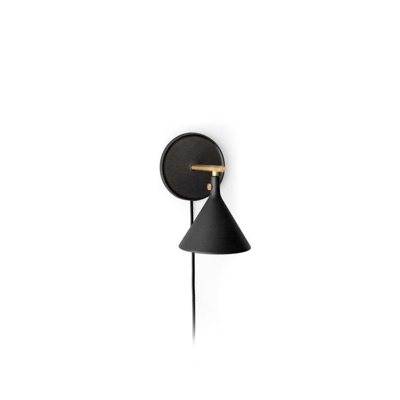 Audo Copenhagen - Cast Sconce Væglampe Dim. Black