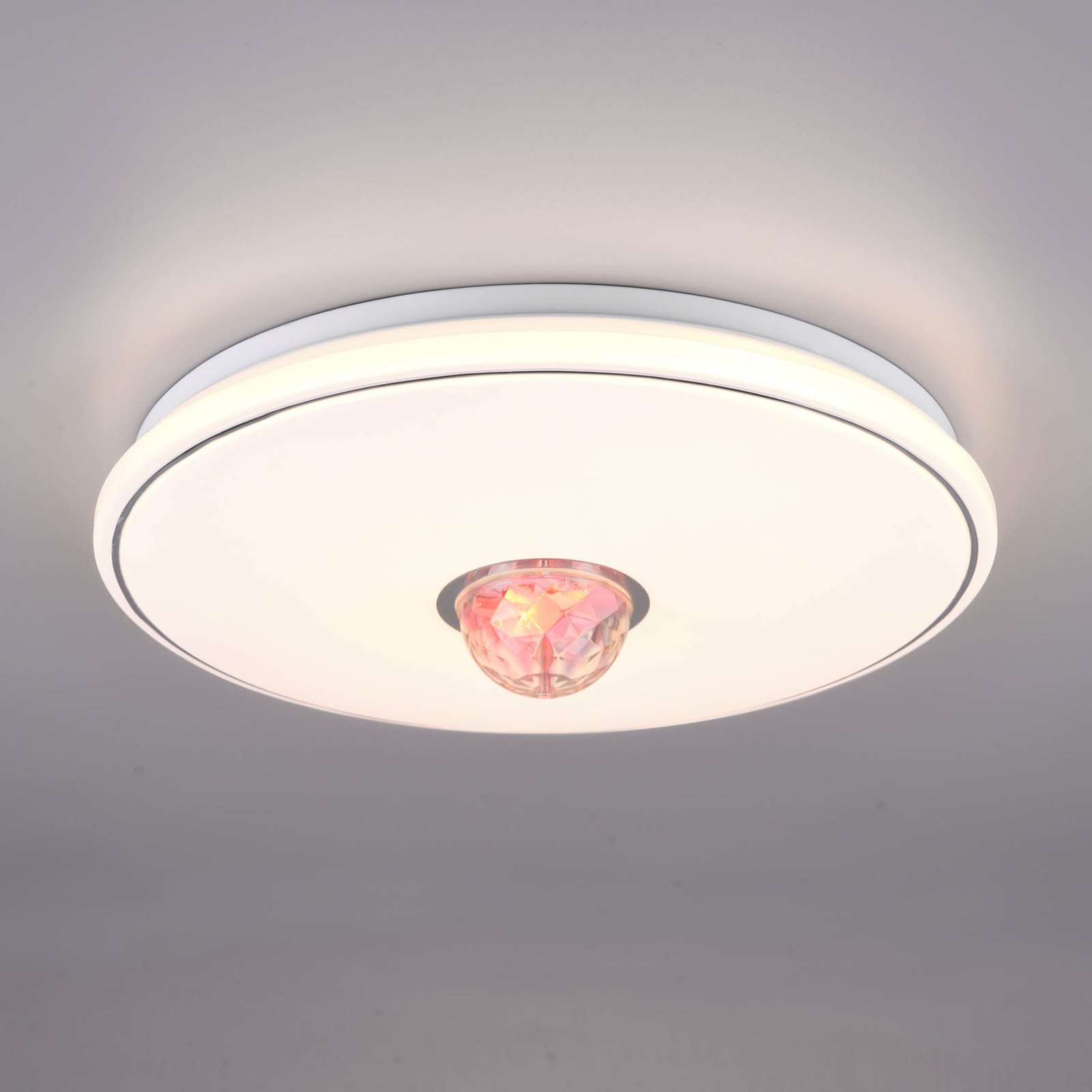 LED лампа за таван Rave, дистанционно управление, димируема, RGB