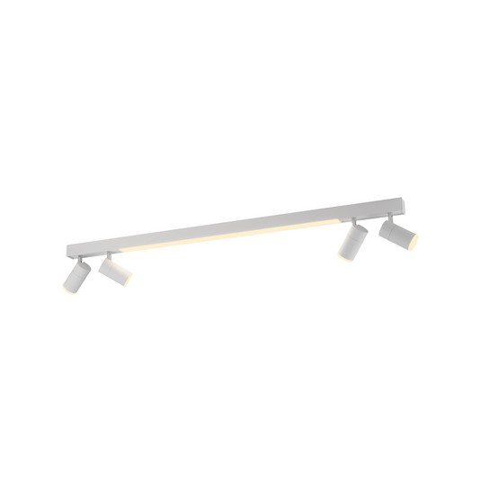 Lampa sufitowa LED Lines, 120 cm, biała, CCT, pilot – PURE
