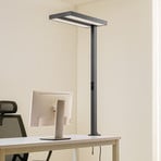 Lampe à pince LED Arcchio Logan noire, à intensité variable, capteur