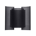 Butterfly Aplică de Perete Perforated Black - Northern