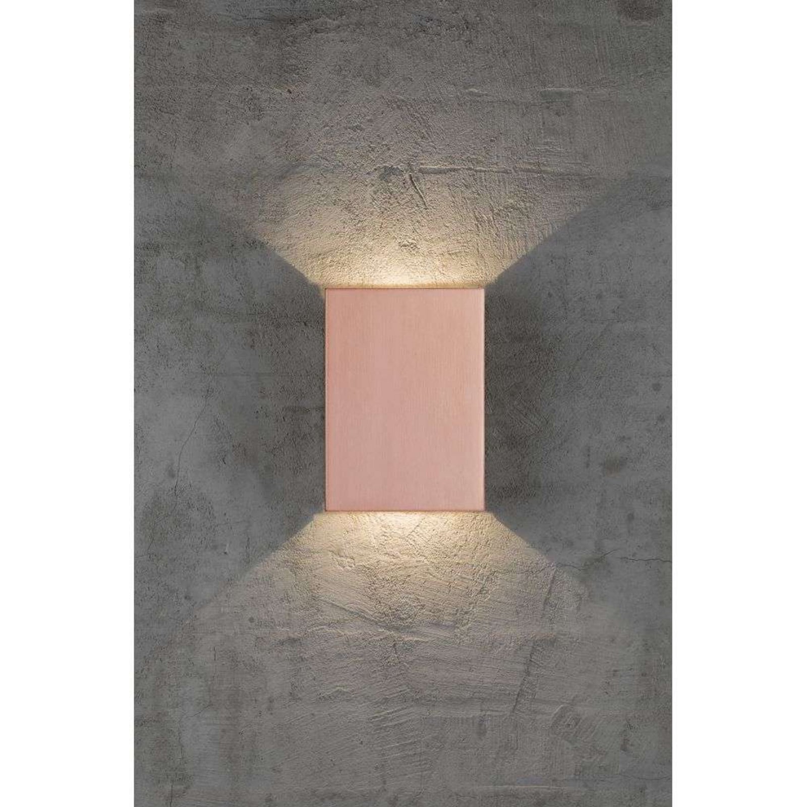Fold 15 LED V&auml;gglampa  Copper Nordlux - Vardagsrum - Aluminium