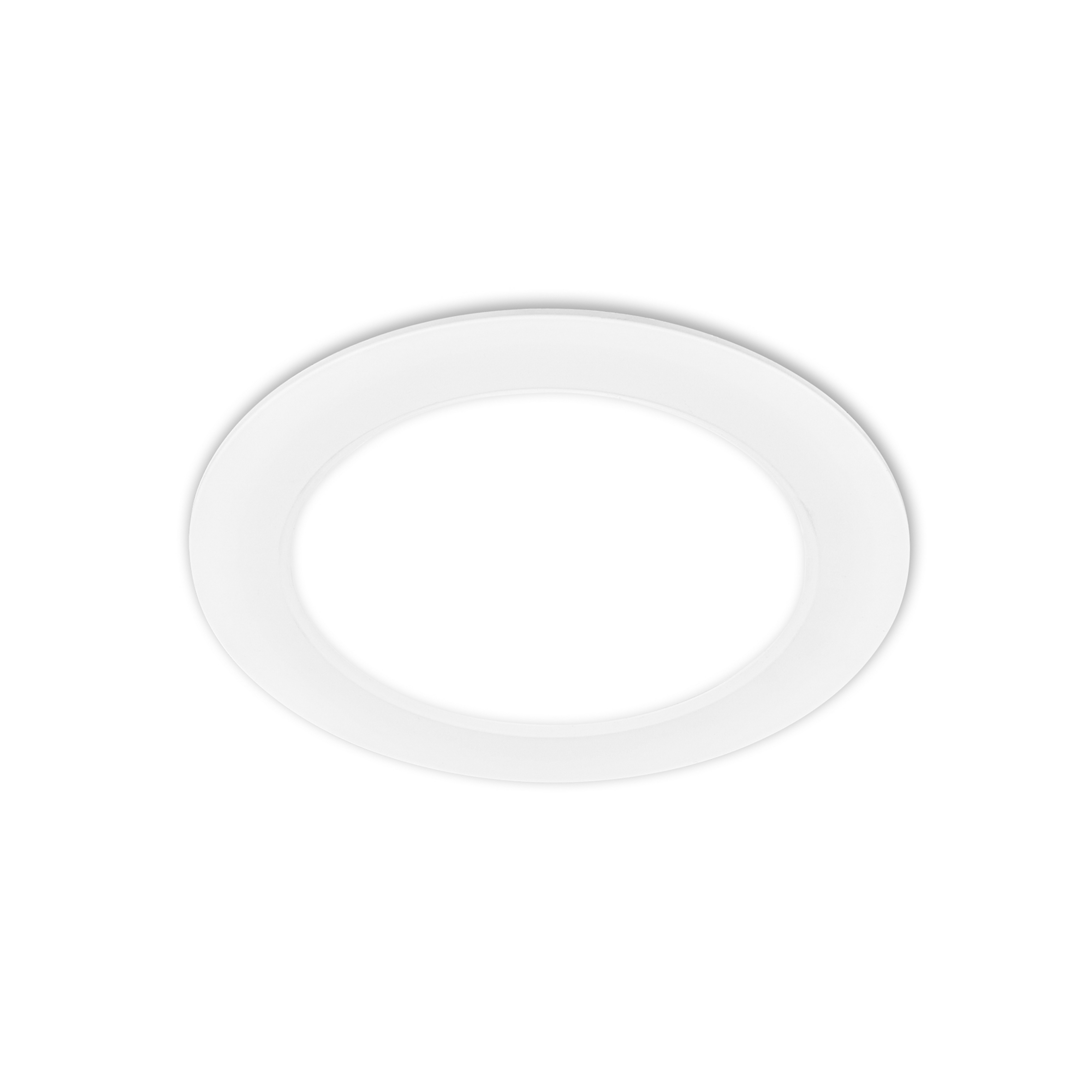 Luminaire encastrable LED Jeft, Ø 17 cm, blanc, 4000K, pas dimmable