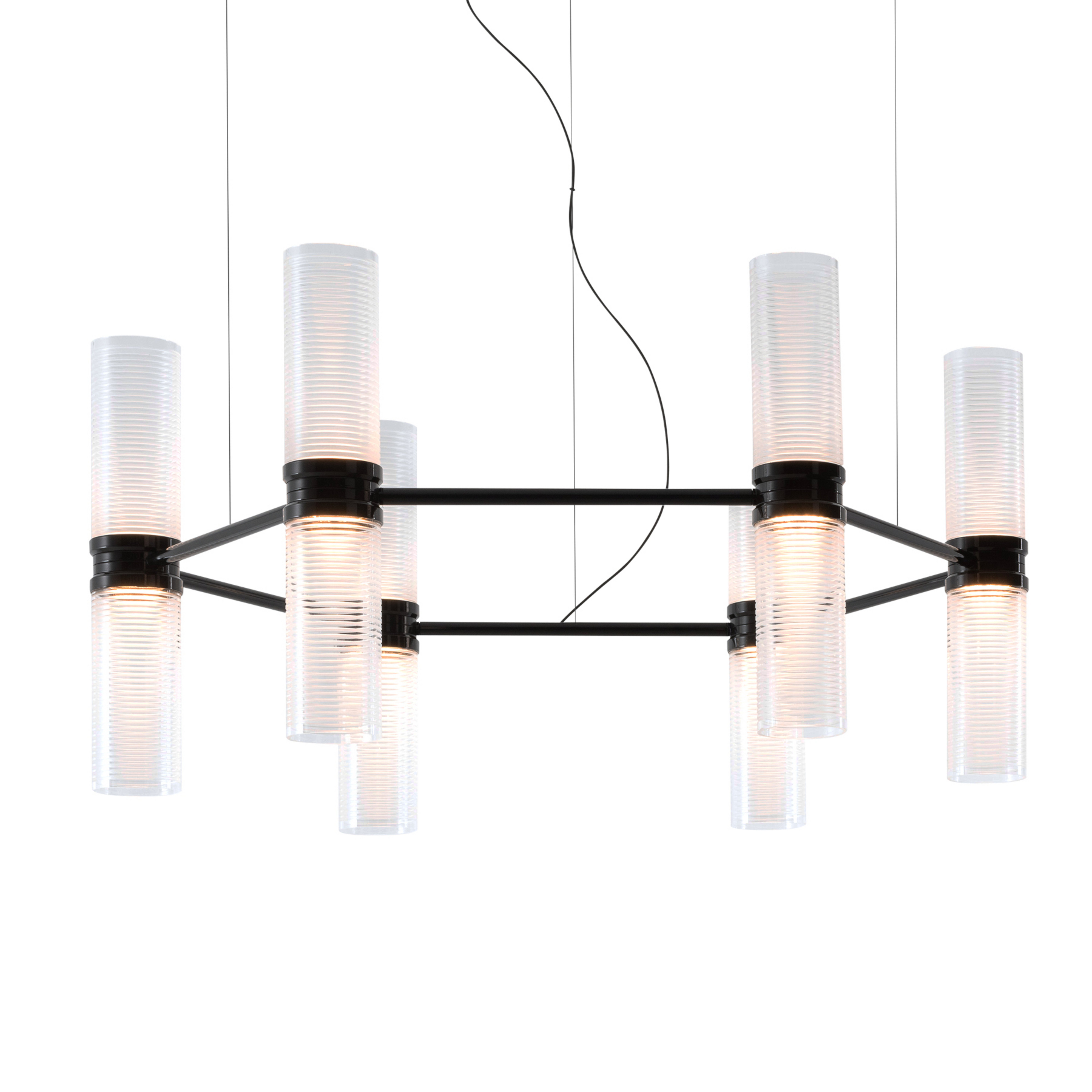Zephyr Exagonal App, Ø 77 cm, black - Artemide