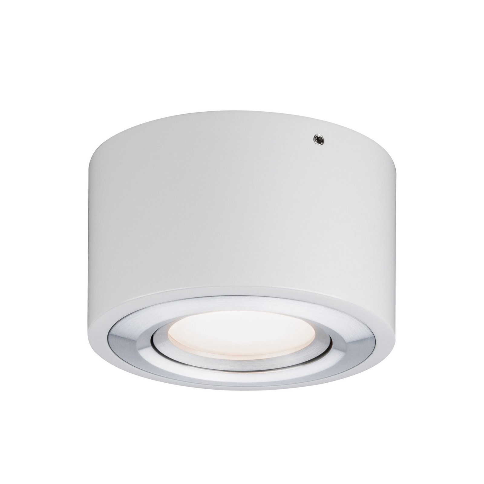 Paulmann LED stropní svítidlo Argun, bílé, Ø 10 cm, kov