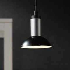 Paulmann Runa závesná lampa, čierna/antracitová