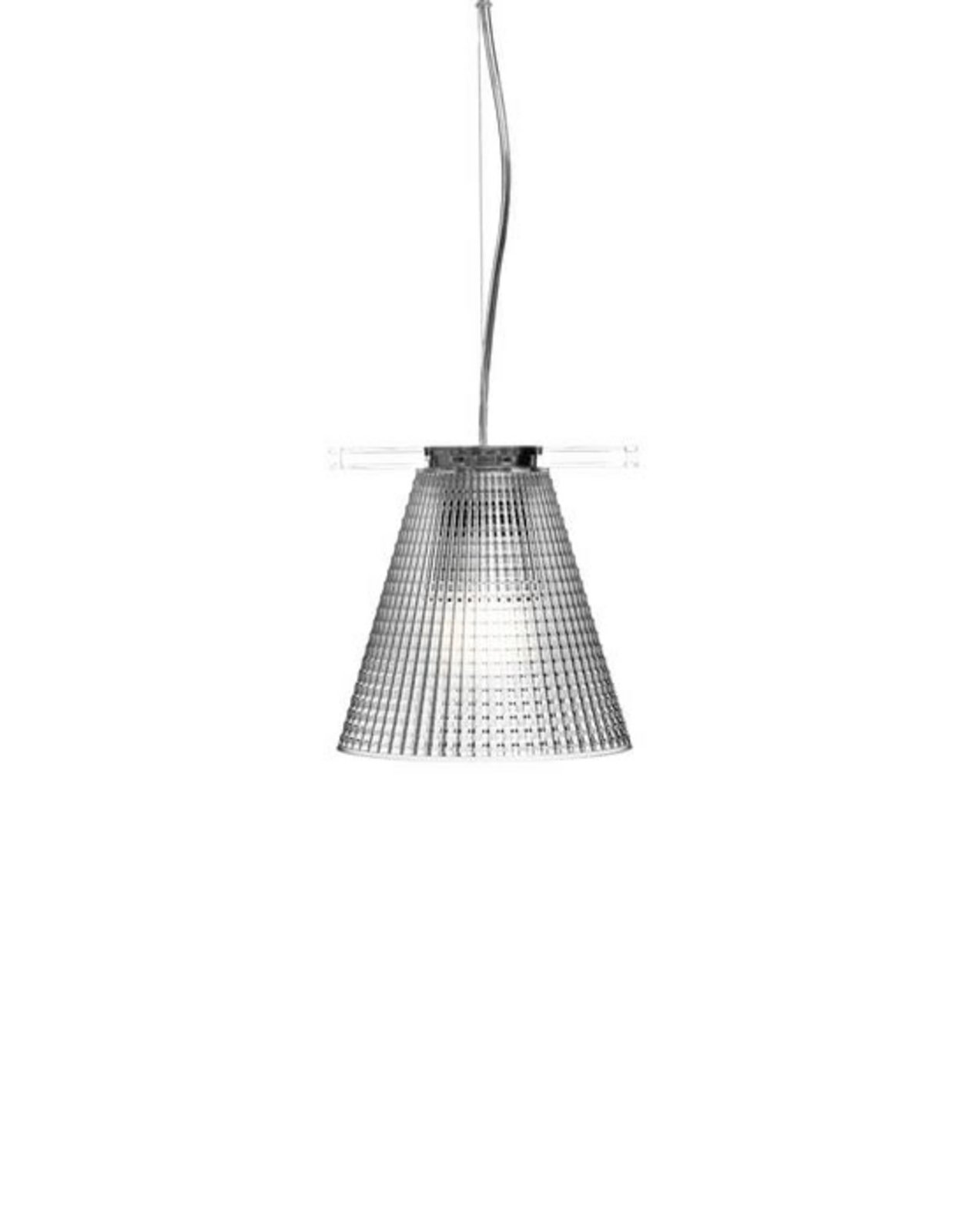 Light Air Candeeiro Suspenso Sculped Crystal - Kartell