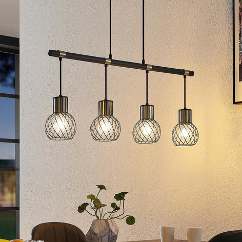 Lindby Cornel pendellampa, 4 lampor