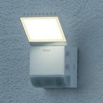 Theben LED-ulkoseinävalaisin theLeda S8-100, valkoinen, tunnistin