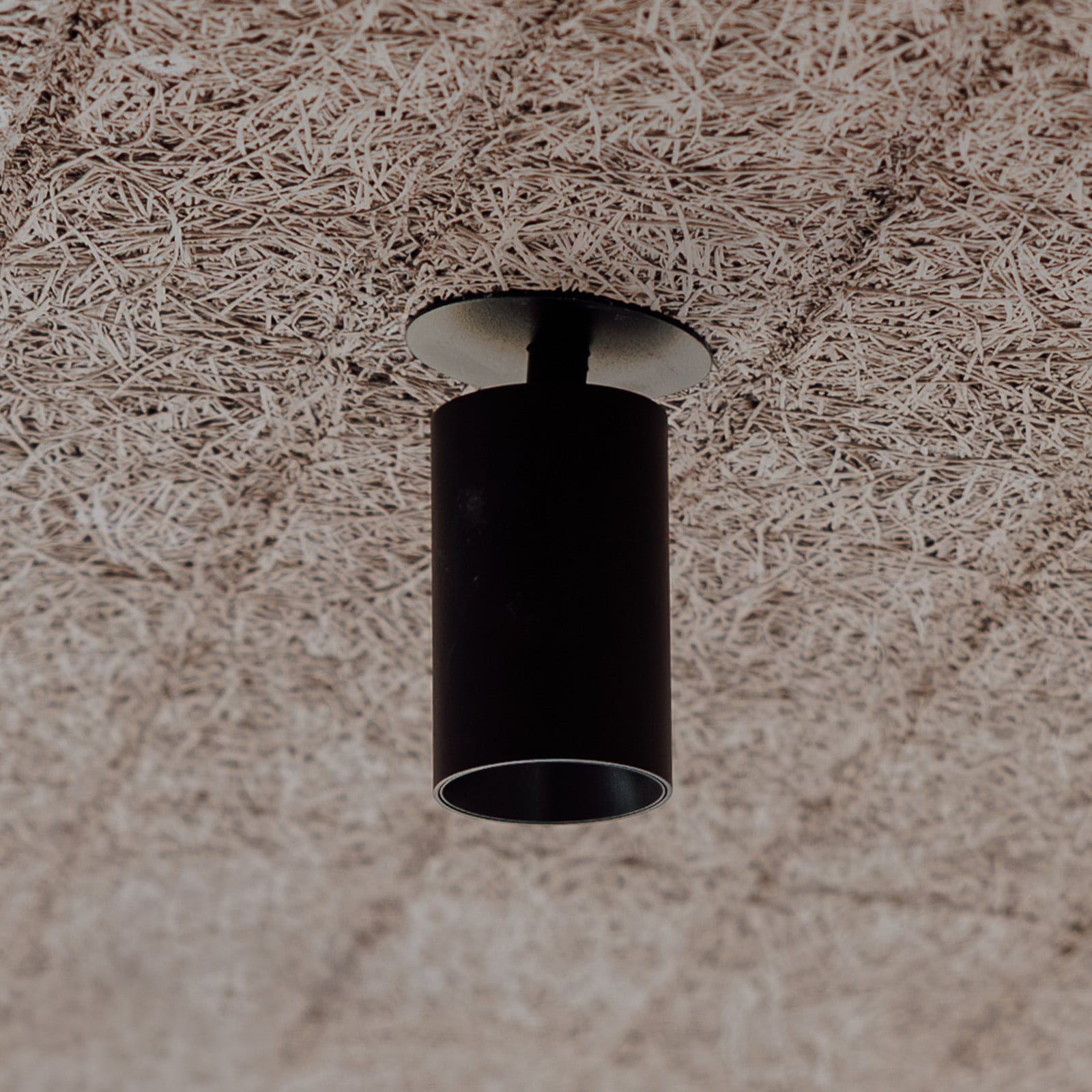 SpotOn Semi : spot semi-encastré orientable, noir – Antidark - Salon / séjour - Aluminium