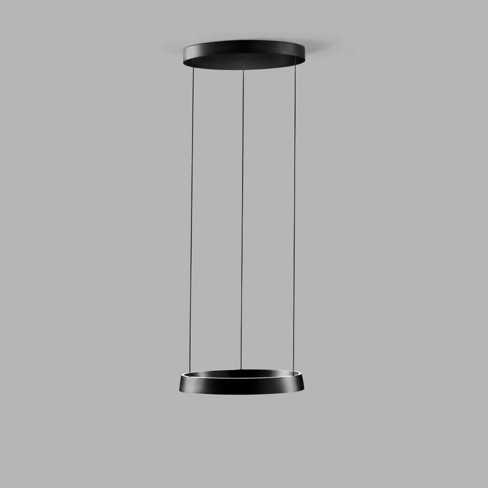 Light-Point Edge Round Taklampa Ø500 Carbon, svart från Light-Point