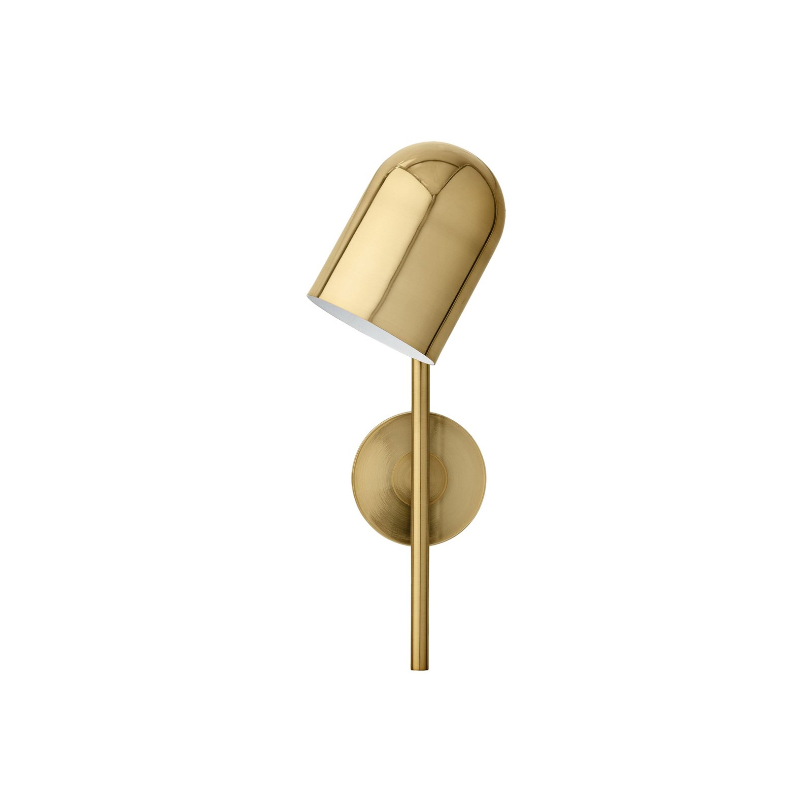 AYTM Luceo wall light, gold, with plug