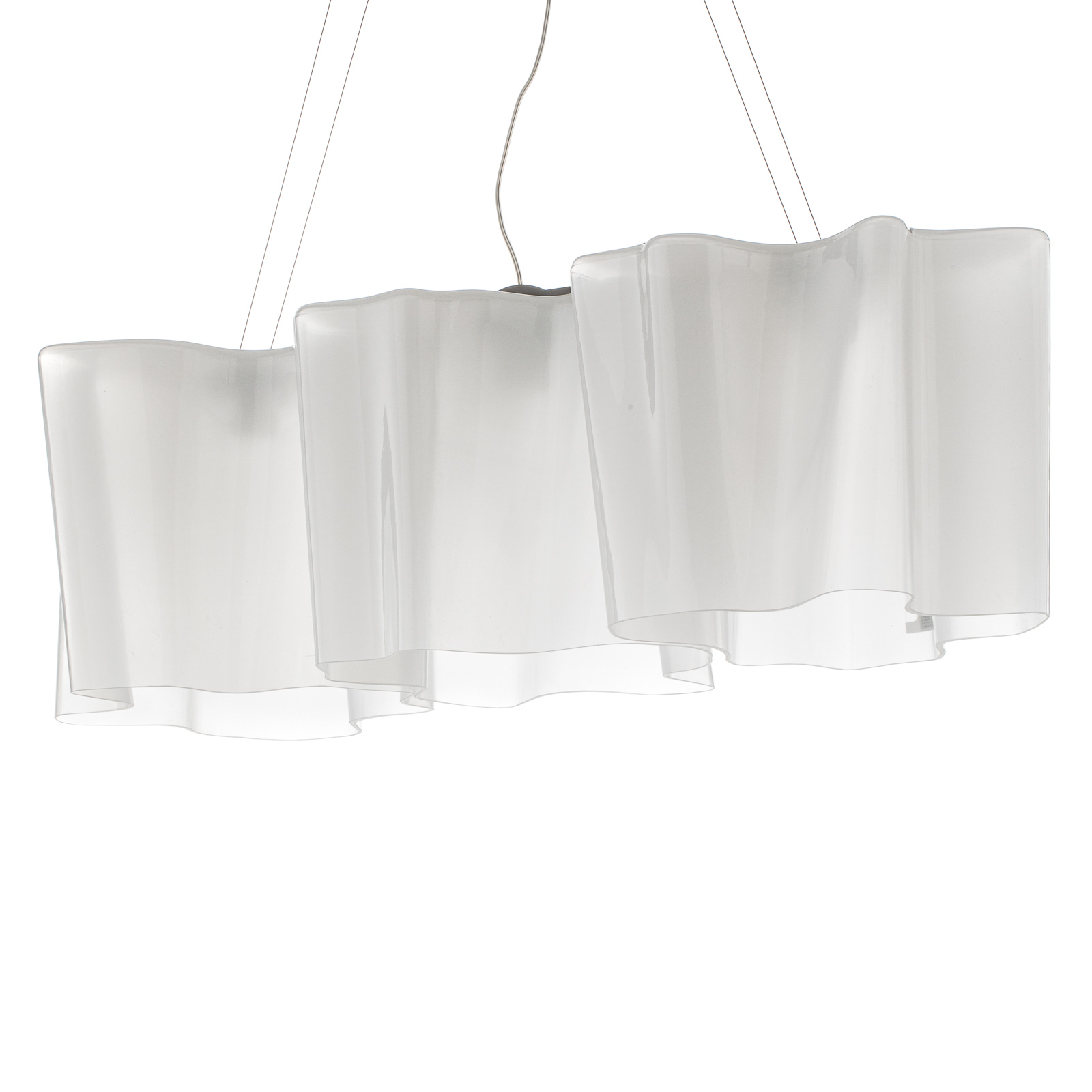 Artemide Logico hanglamp 3-lamps lengte 100 cm wit