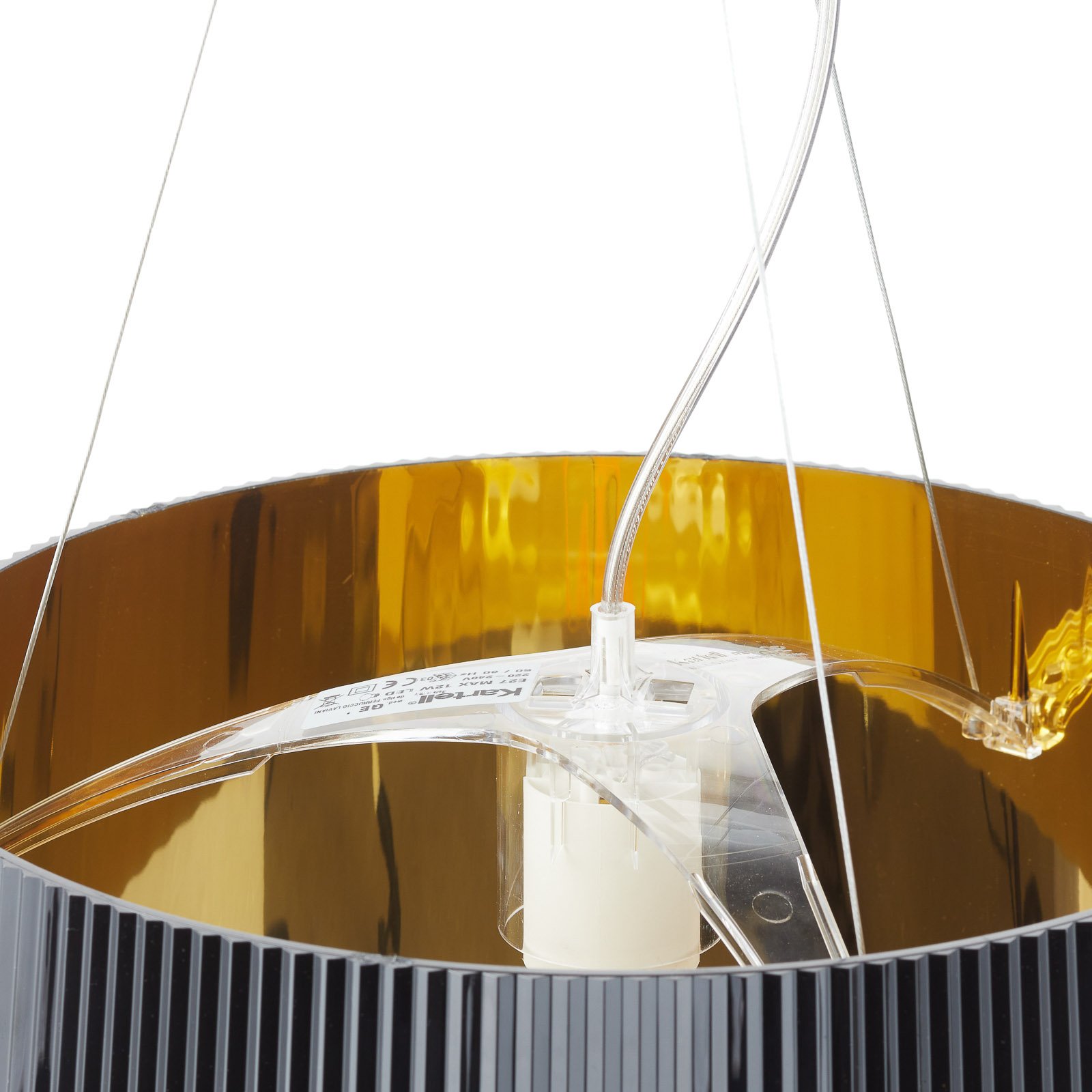 Ge' Lampa Wisząca Czarno/Złota - Kartell